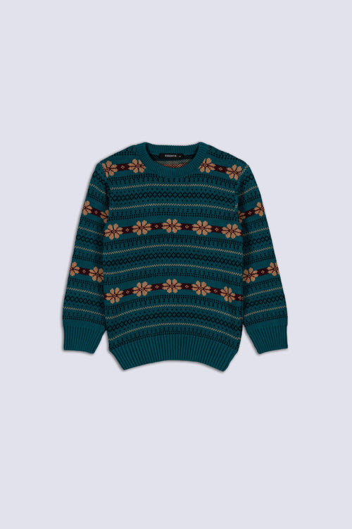 Vintage Graphic Boy's Sweater