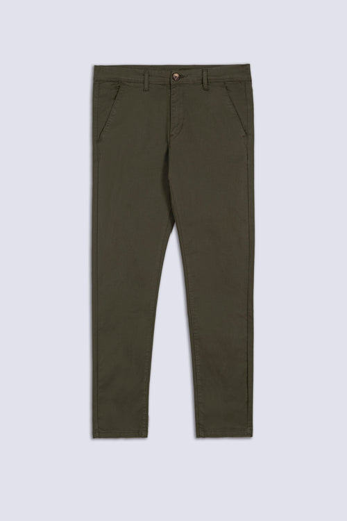 Olive Men's Cotton Chino Pant