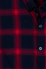 Red & Blue Men's Checkered Shirt