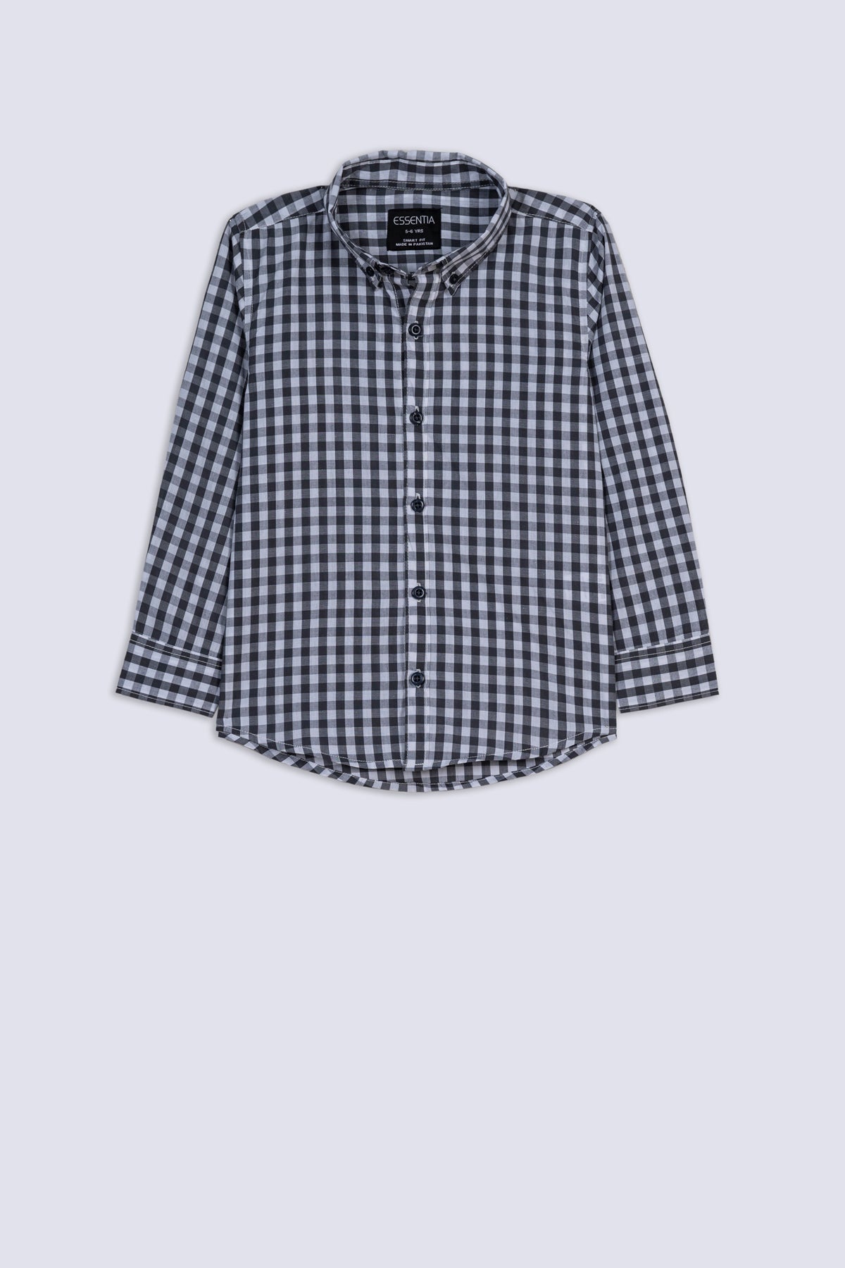 White Boy's Checkered Shirt