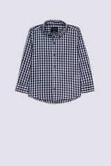 White Boy's Checkered Shirt