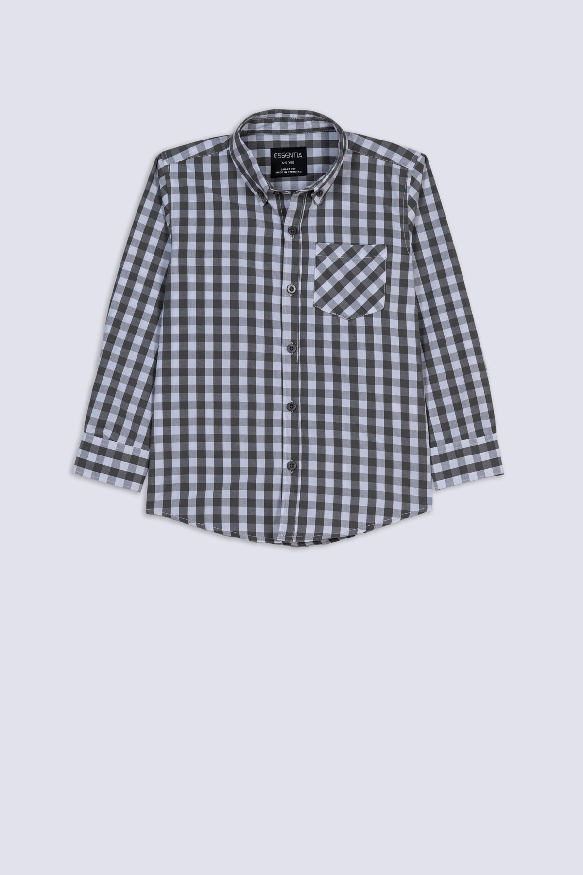 White Boy's Checkered Shirt