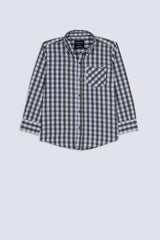 White Boy's Checkered Shirt
