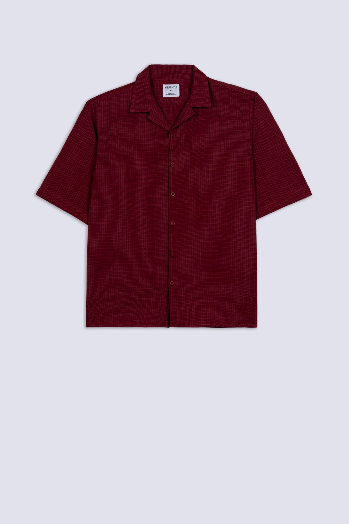 Cabana Maroon Men's Shirt