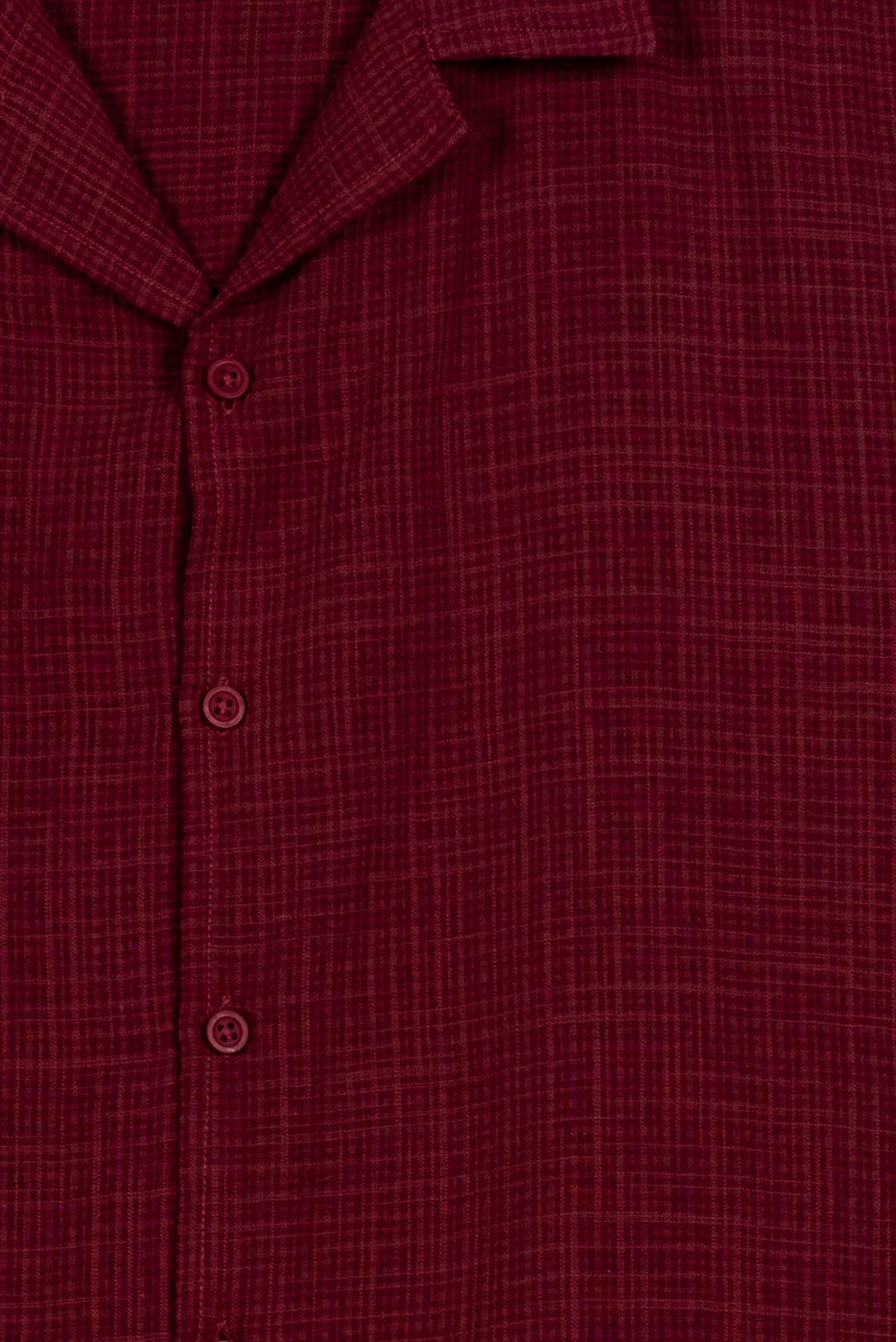 Cabana Maroon Men's Shirt
