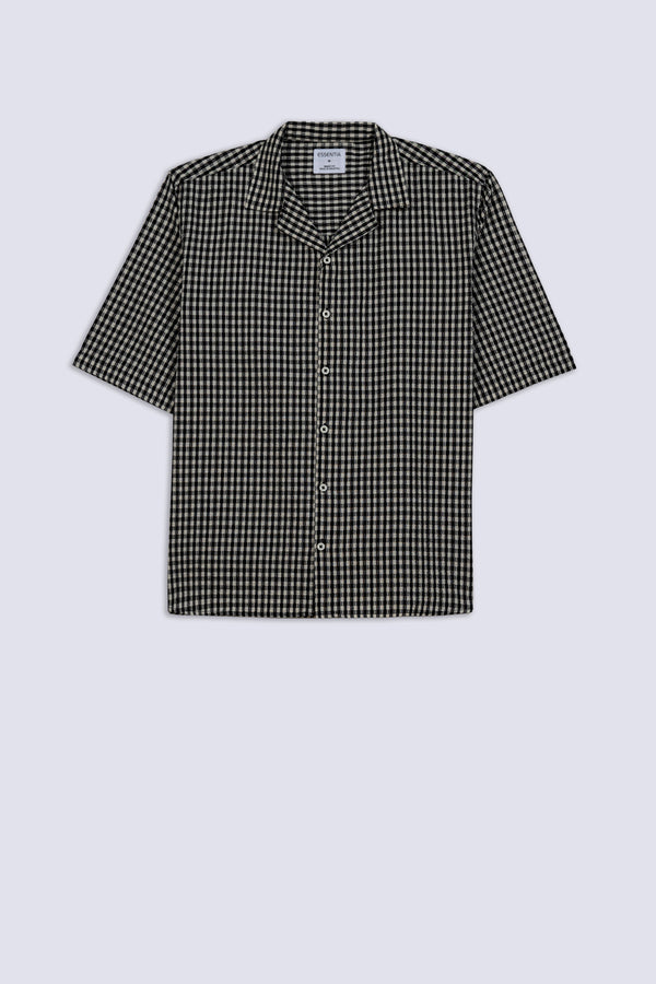 Midnight Checks Men's Shirt