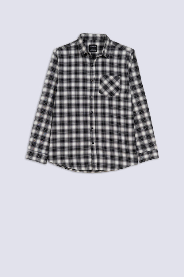 Soft Flannel Men's Grid Shirt