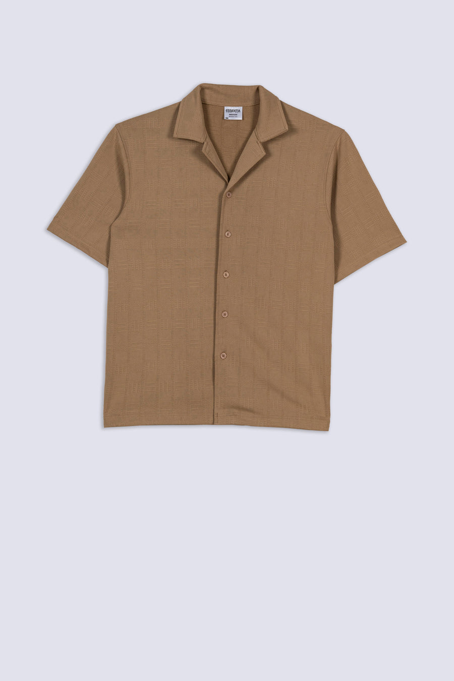 Urban Beige Men's Casual Shirt