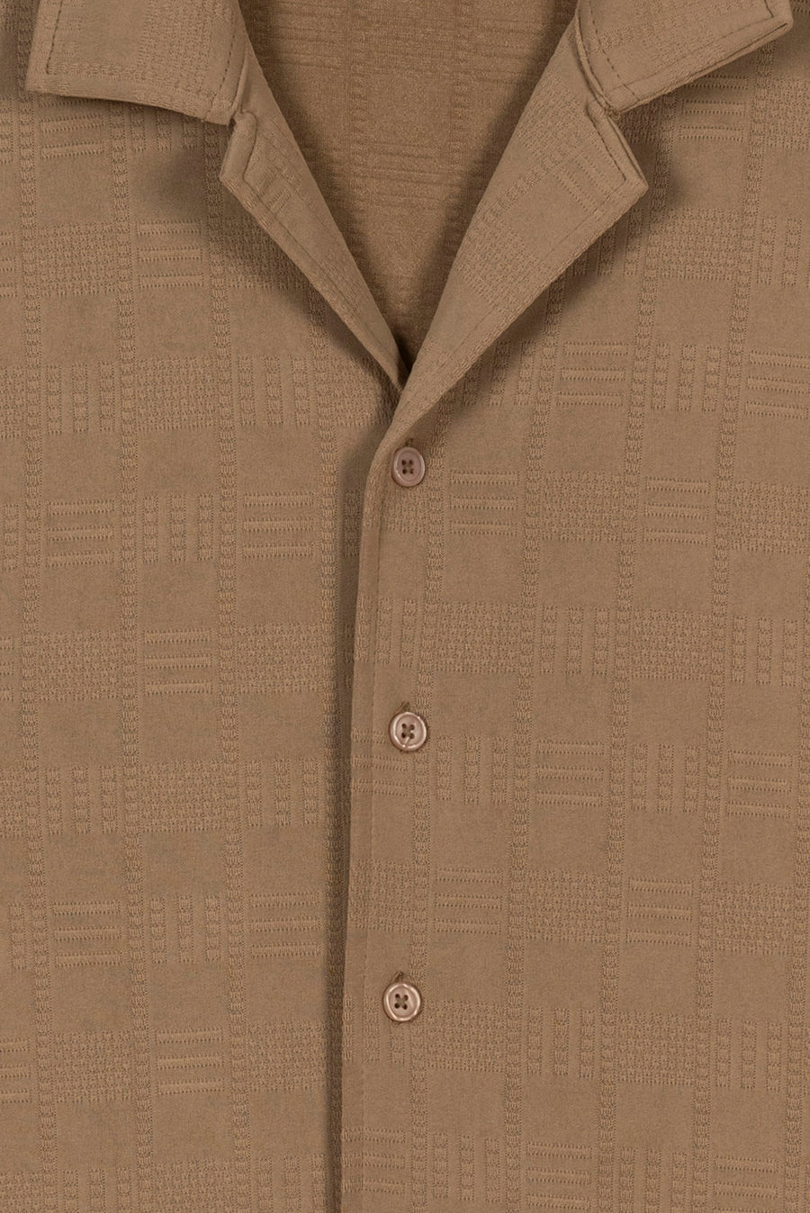 Urban Beige Men's Casual Shirt