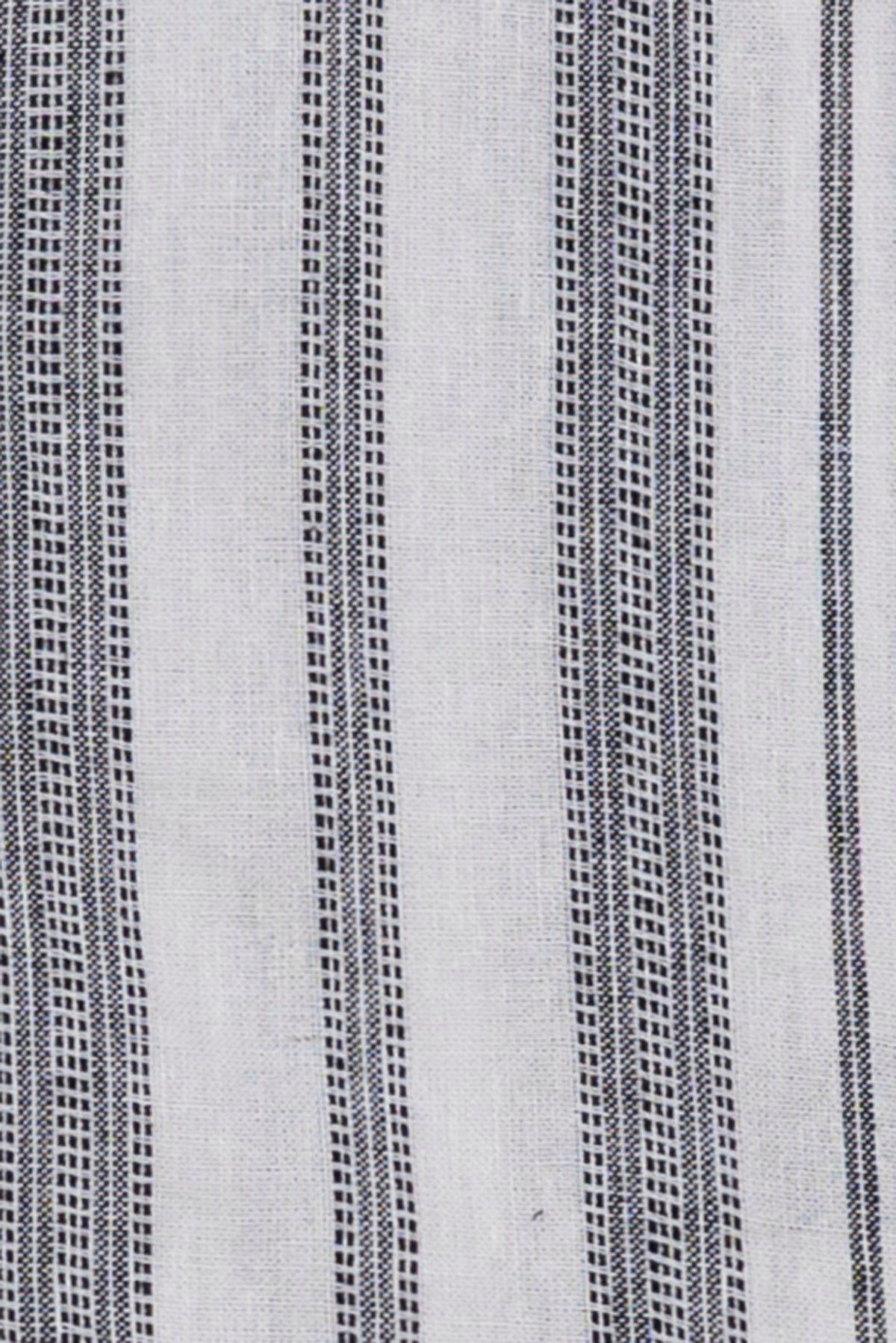 Boys’ Black & White Striped Shirt