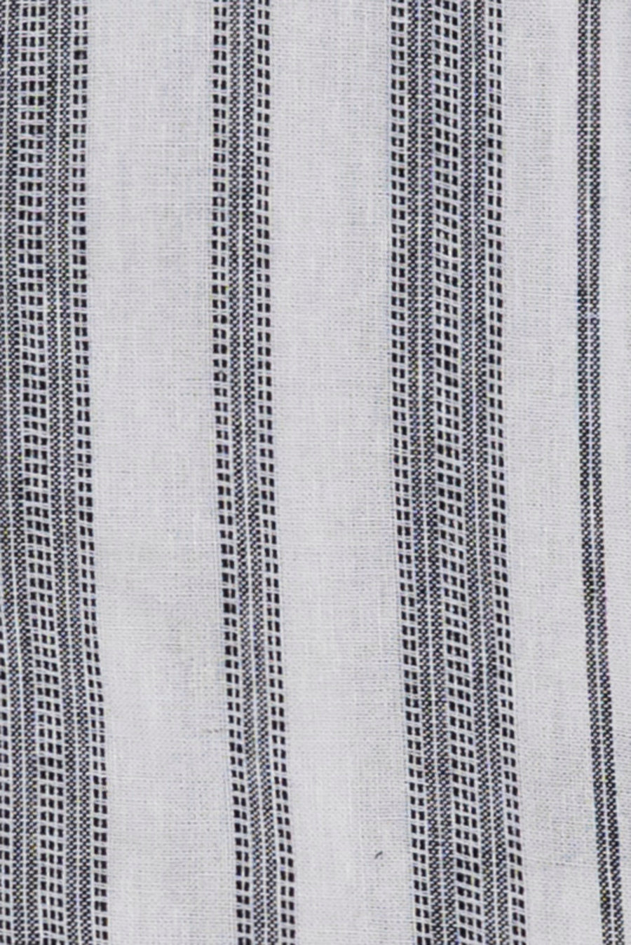 Boys’ Black & White Striped Shirt
