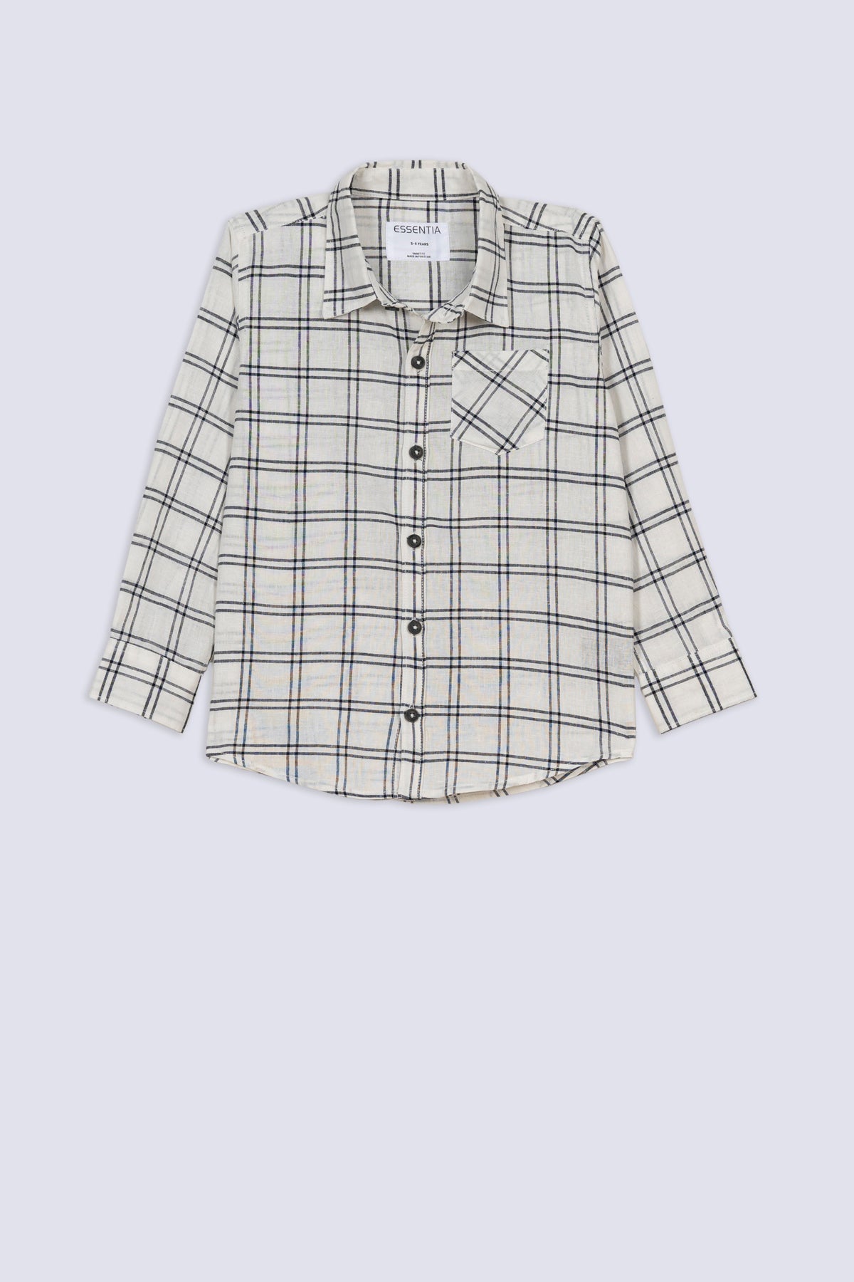 Boys’ Classic Grid Check Shirt