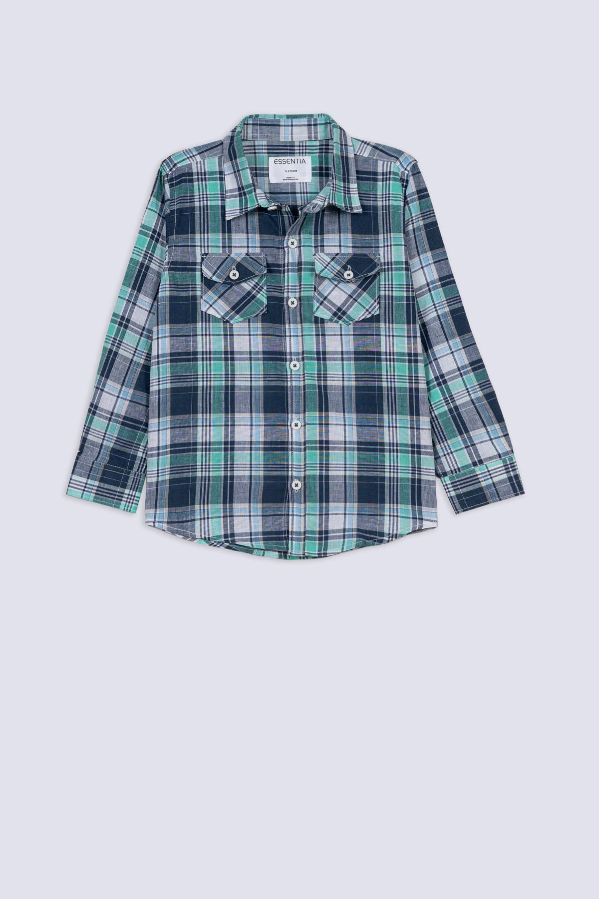 Boys' Heritage Check Cotton Shirt
