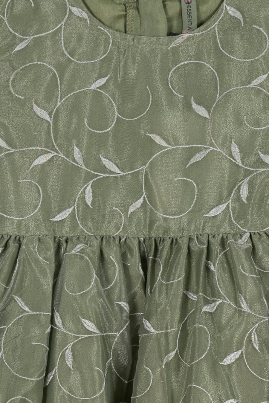 Light Green Girl's Fancy Frock