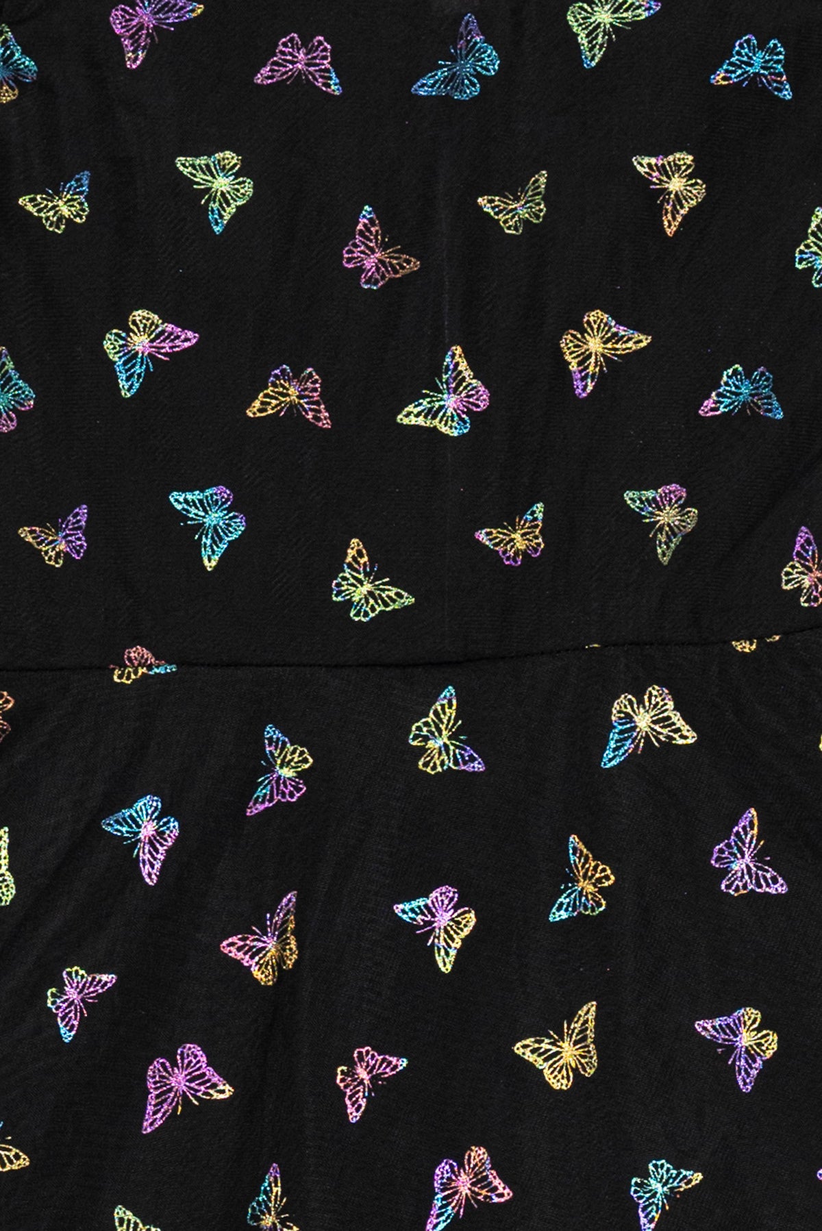 Iridescent Butterfly Tulle Party Dress