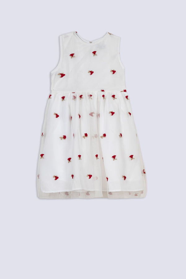 Rosette Whisper Tulle Frock