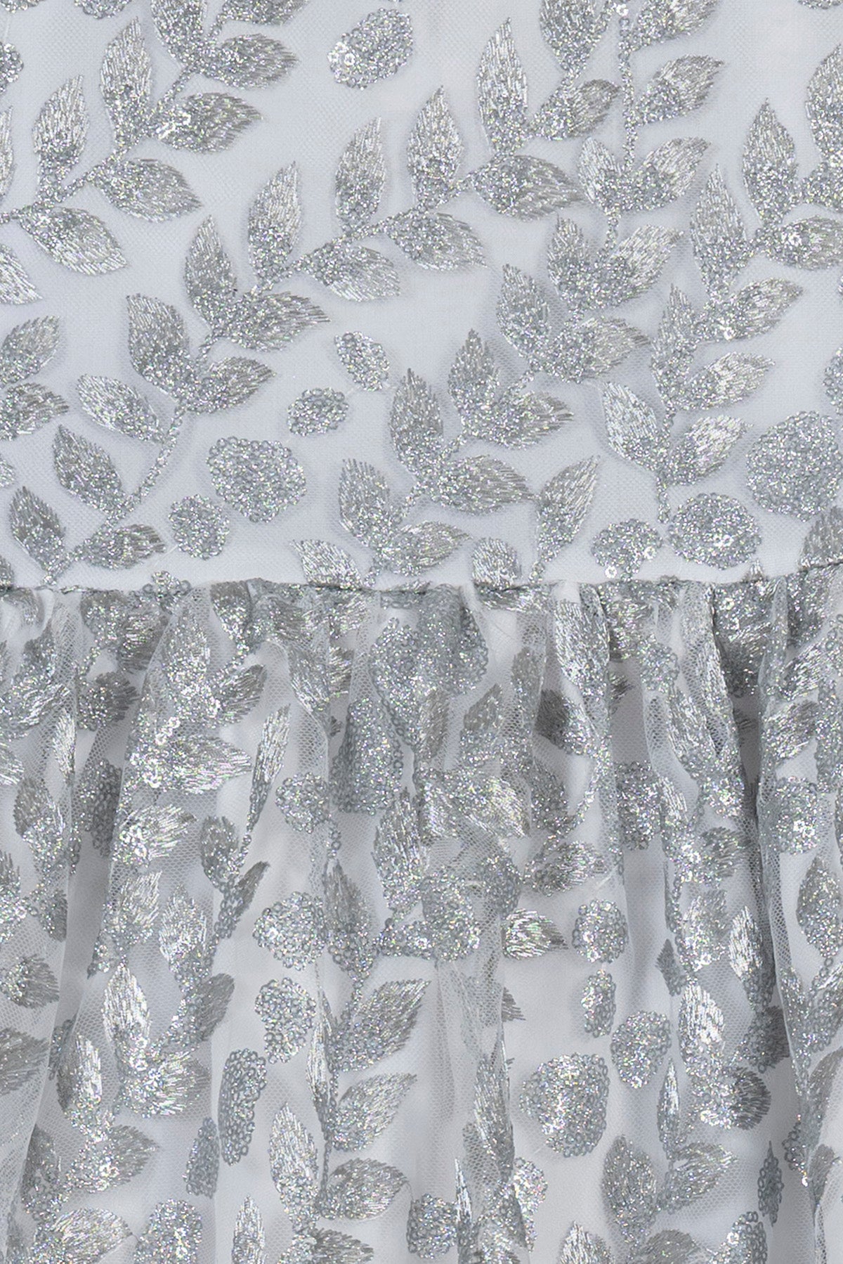 Crystal Glow Embroidered Frock