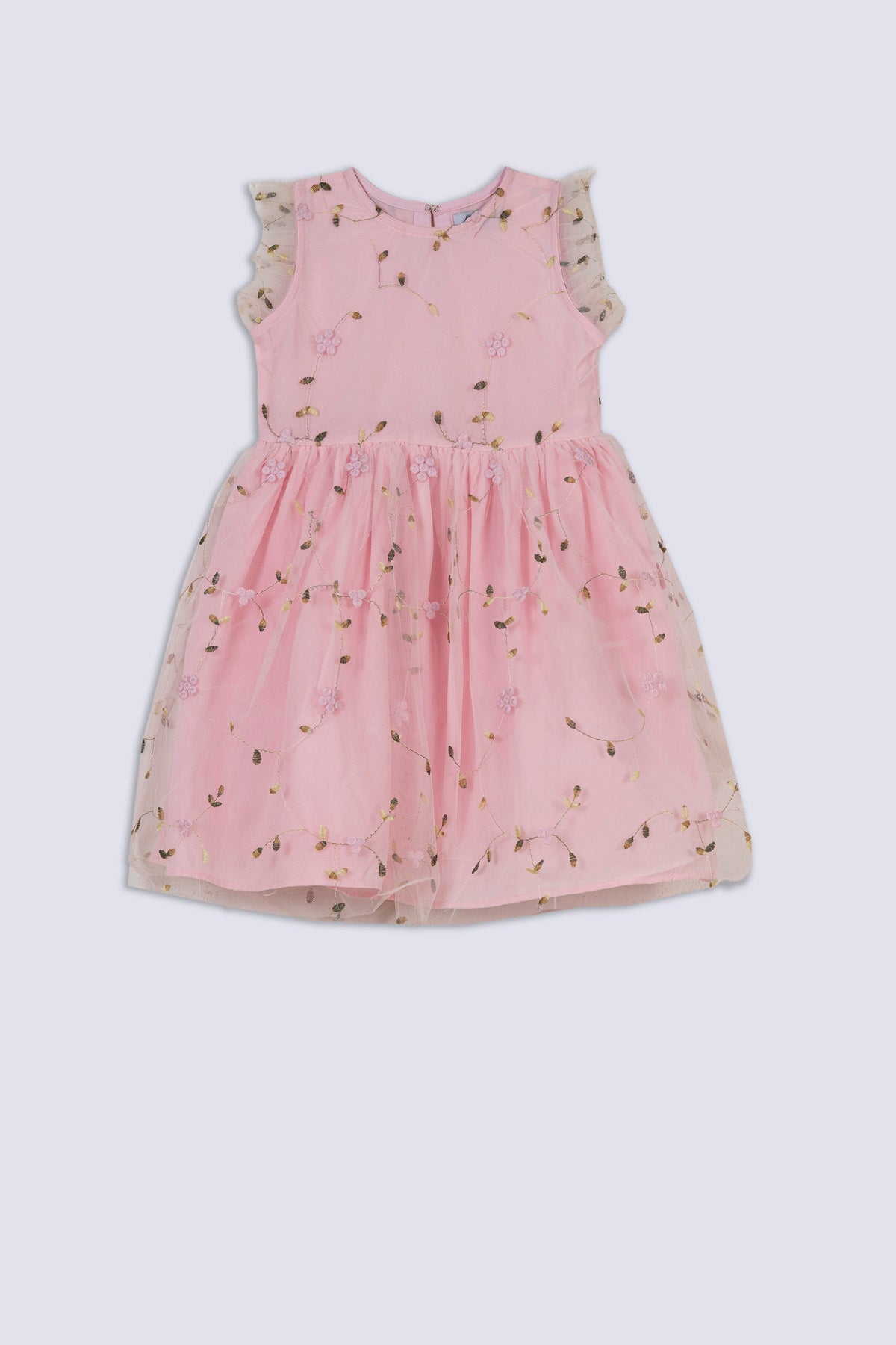 Petal Whisper Tulle Dress