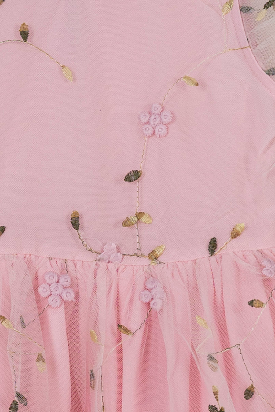Petal Whisper Tulle Dress