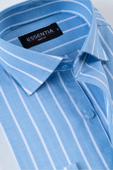 Sky Men's Stripe Dress Shirt