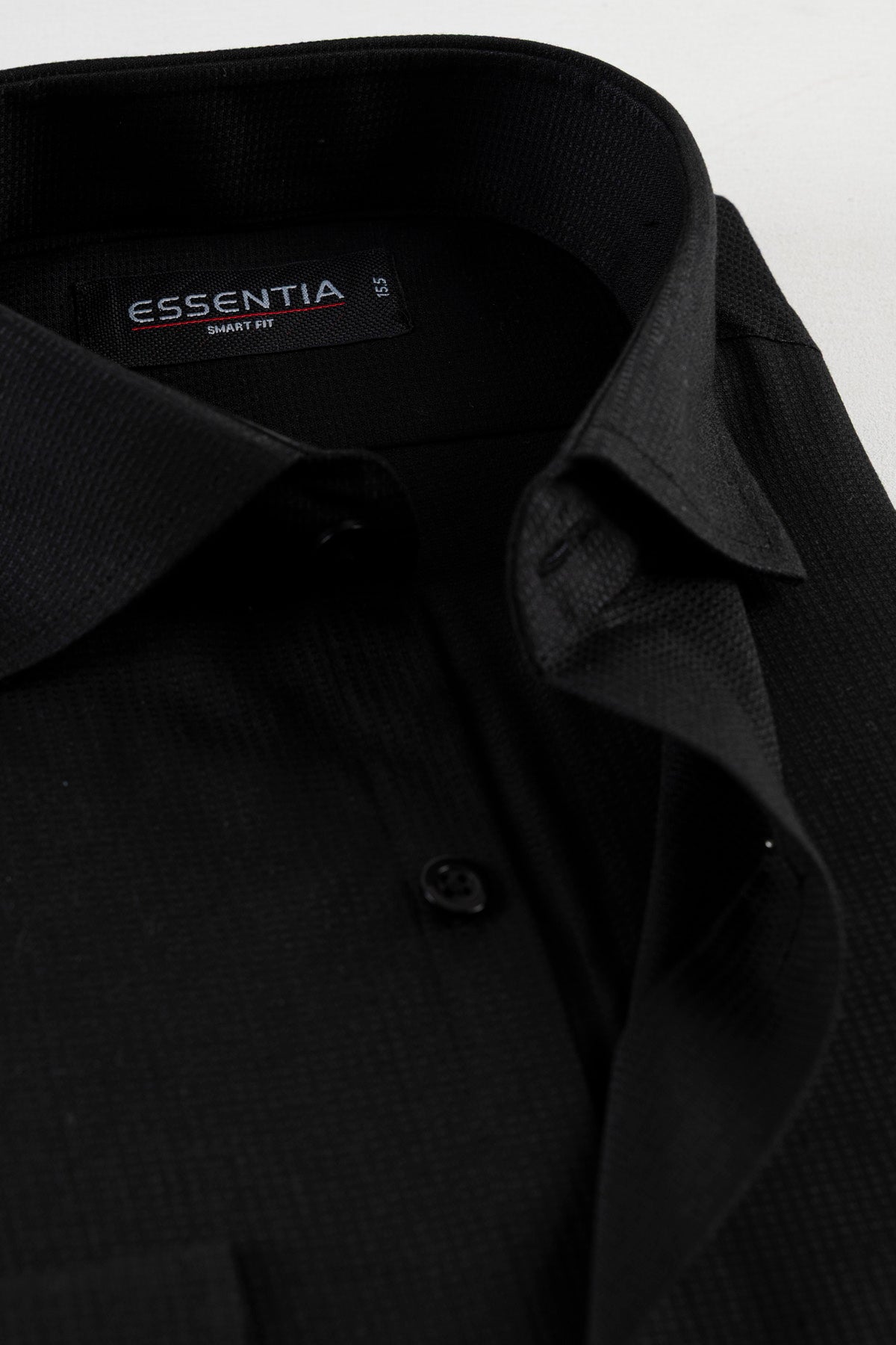 Signature Smart Black Dress Shirt