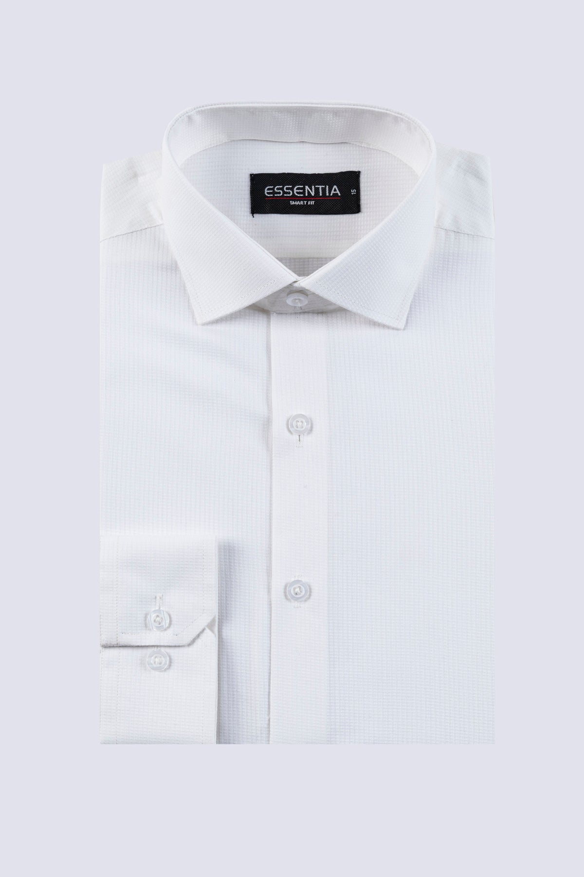 Signature Smart White Dress Shirt