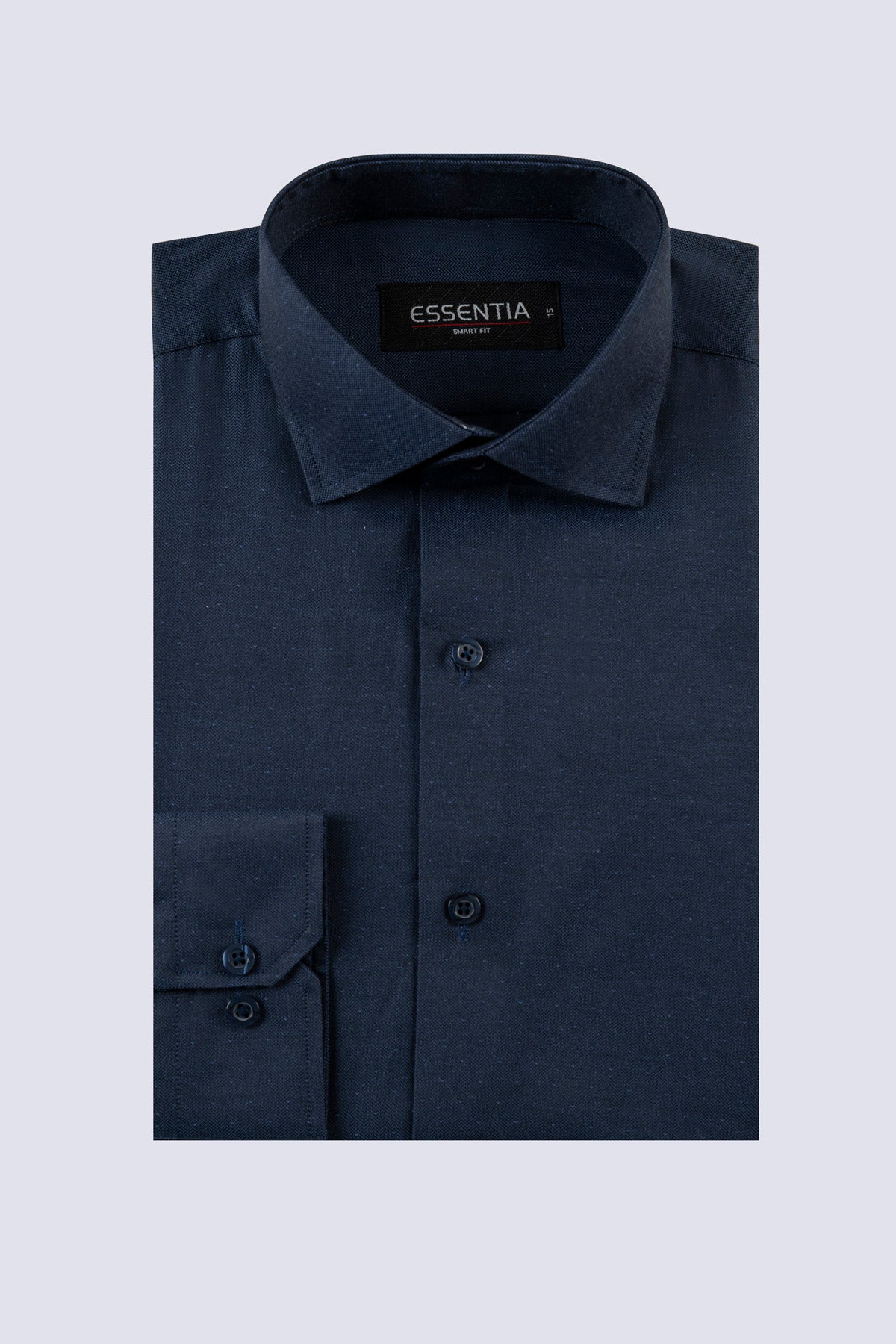 Elegant Navy Dress Shirt