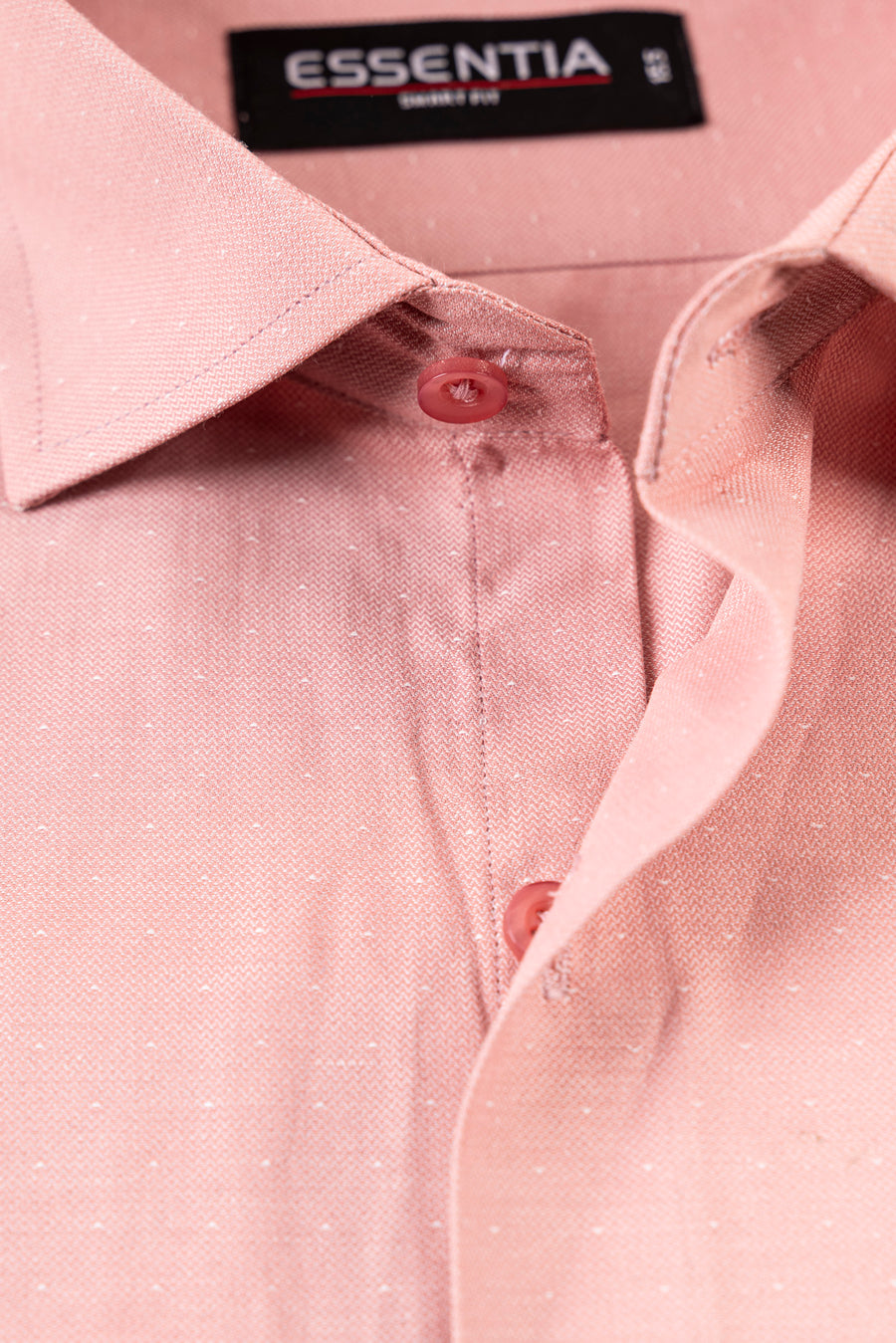 Classic Light Pink Dobby Wave Shirt
