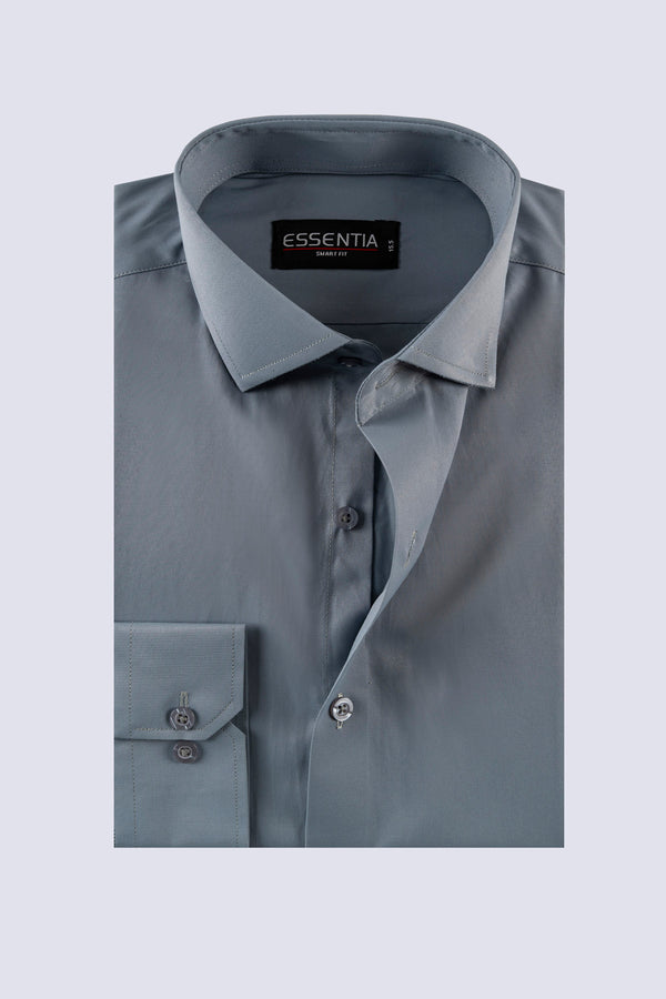 Classic Grey Smart Fit Shirt