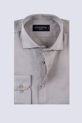 Beige Men's Dress Shirt