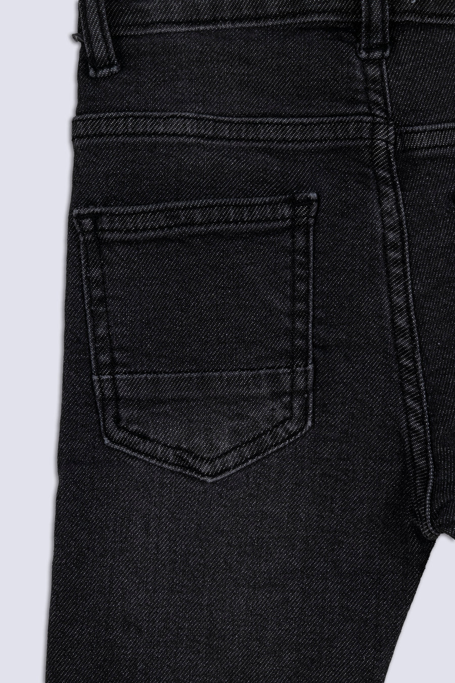 Charcoal Grey Boy's Denim Pant