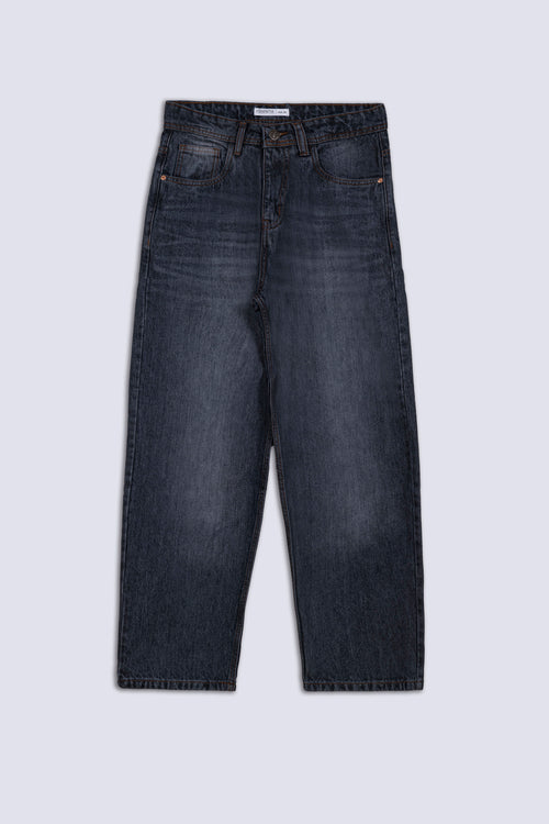 Grey High Waist Ladies Denim Pant