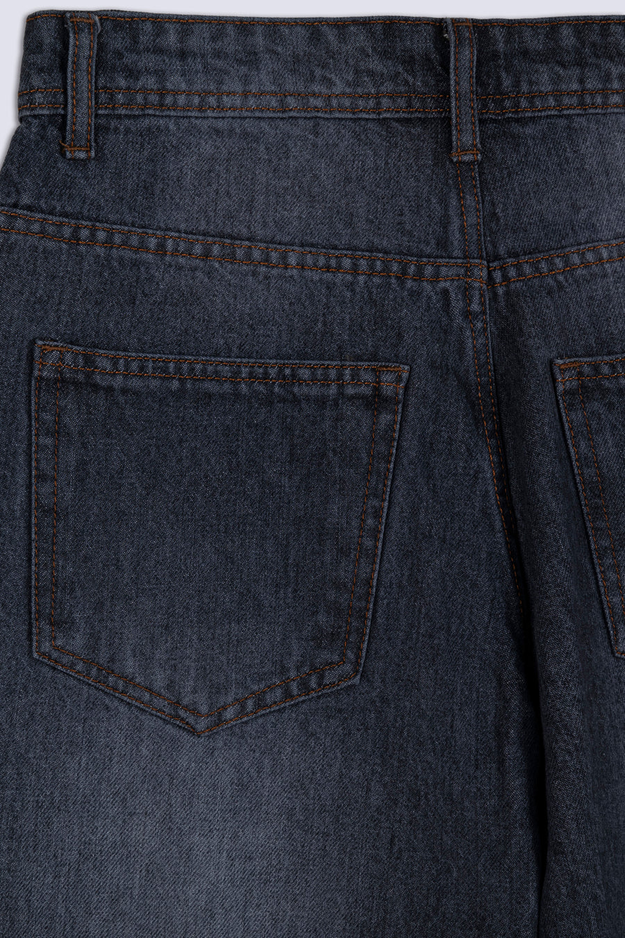 Grey High Waist Ladies Denim Pant