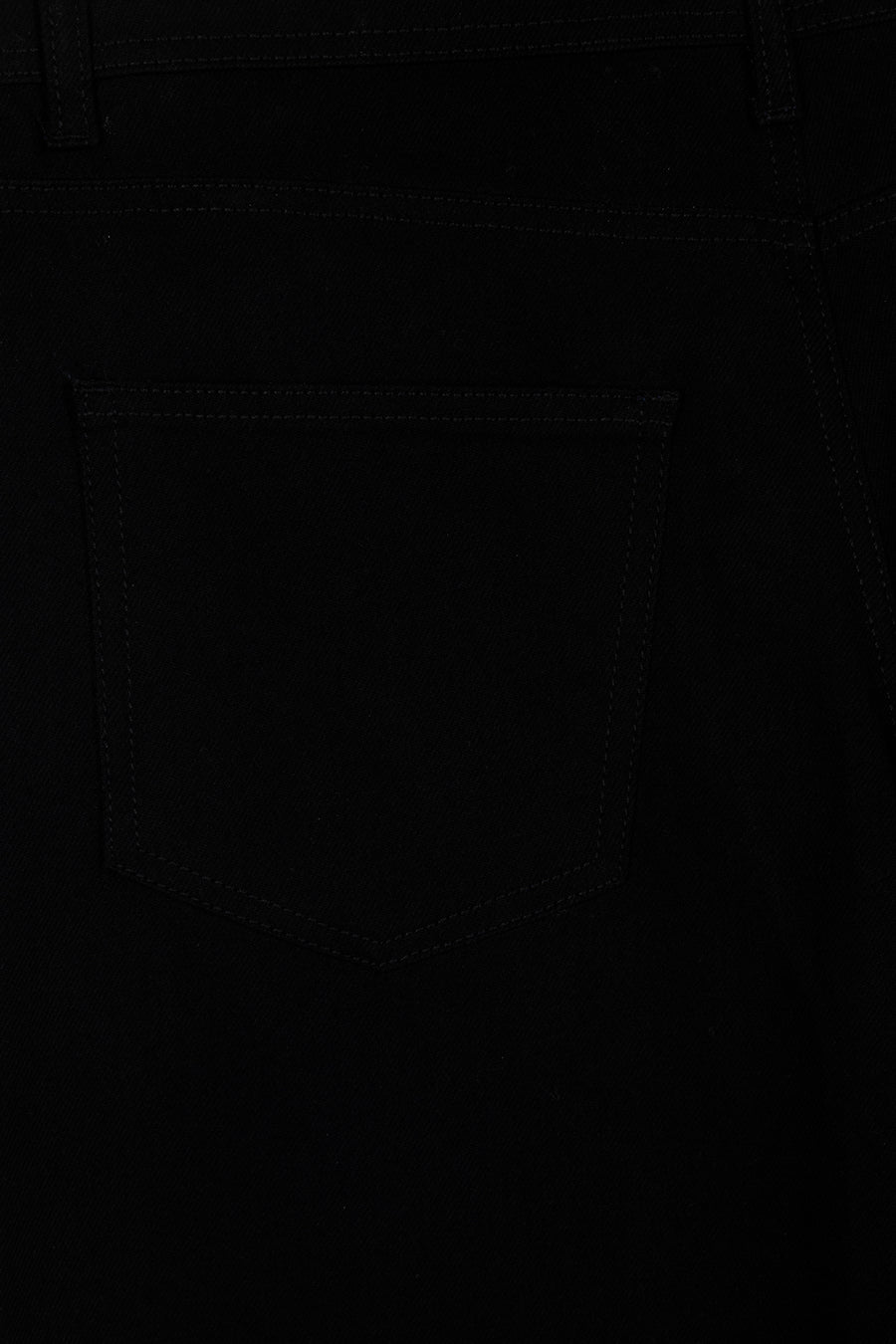 Jet Black Ladies Denim Pant