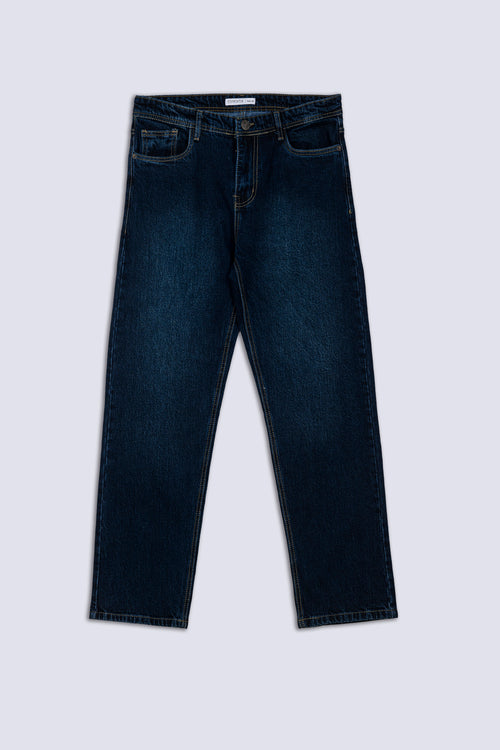 Blue Smart Fit Men's Denim Pant
