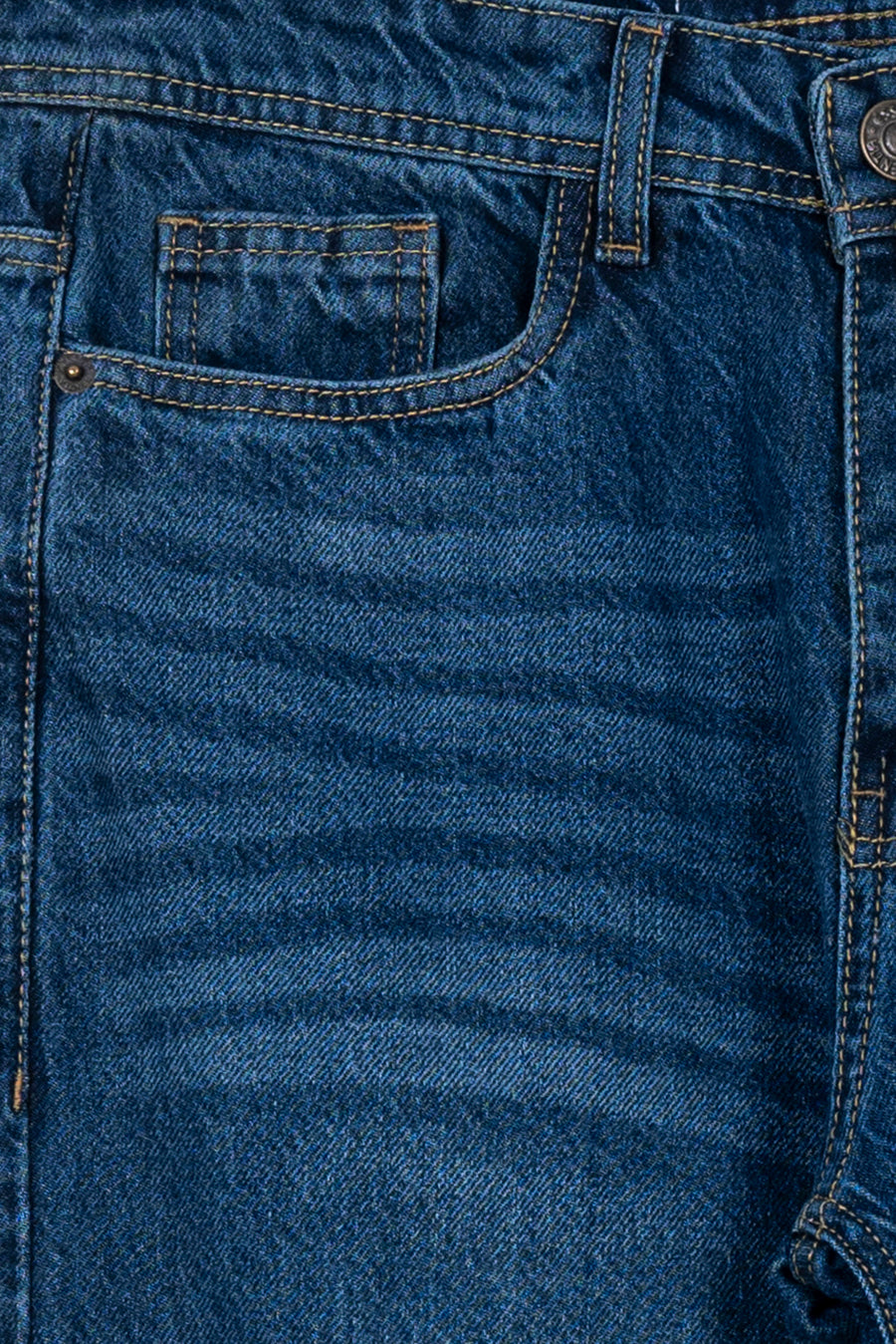 Blue Smart Fit Men's Denim Pant