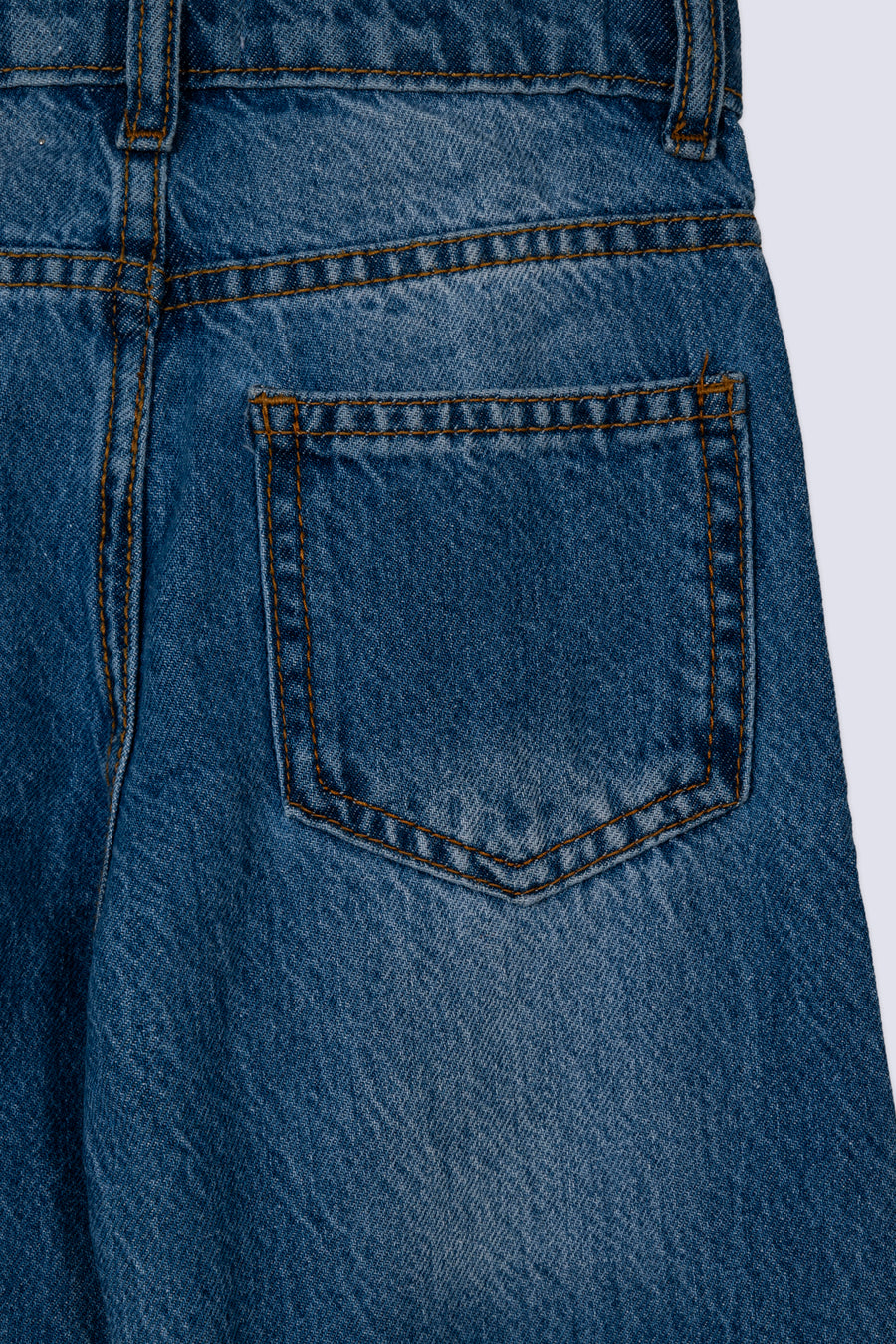 Girl's Wide Leg Denim Pant