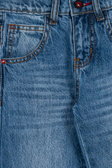 Girl's Wide Leg Denim Pant