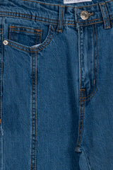 Lt Blue Ladies Denim Pant