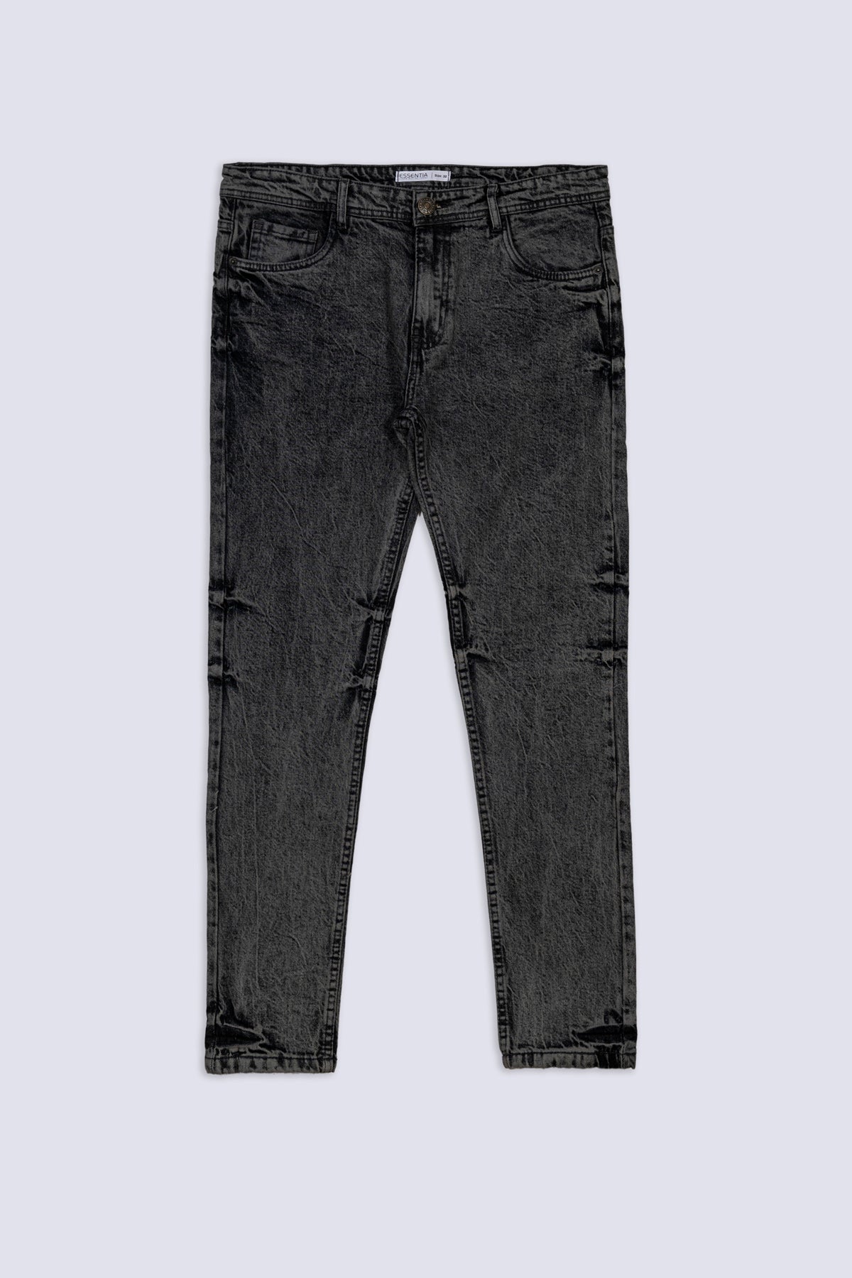 Dark Grey Men's Denim Pant