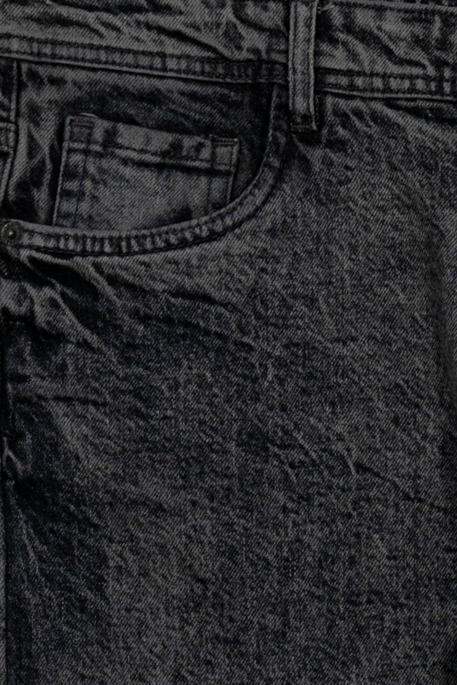 Dark Grey Men's Denim Pant