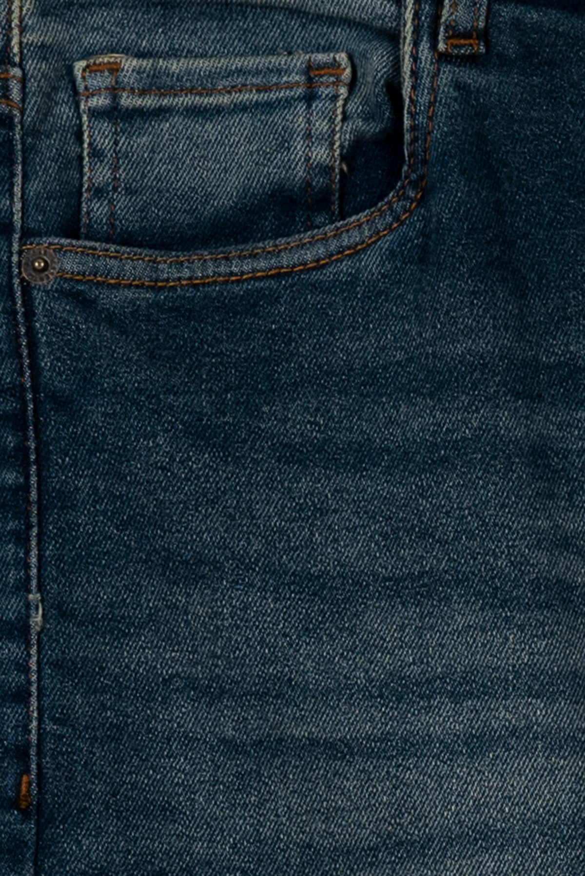 Stone-Rinsed Stretch Denim