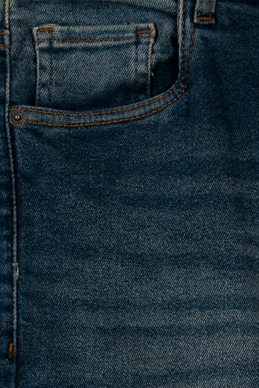 Stone-Rinsed Stretch Denim