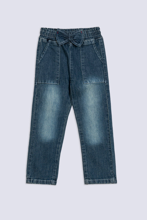 The Bow Edit Girl's Jean