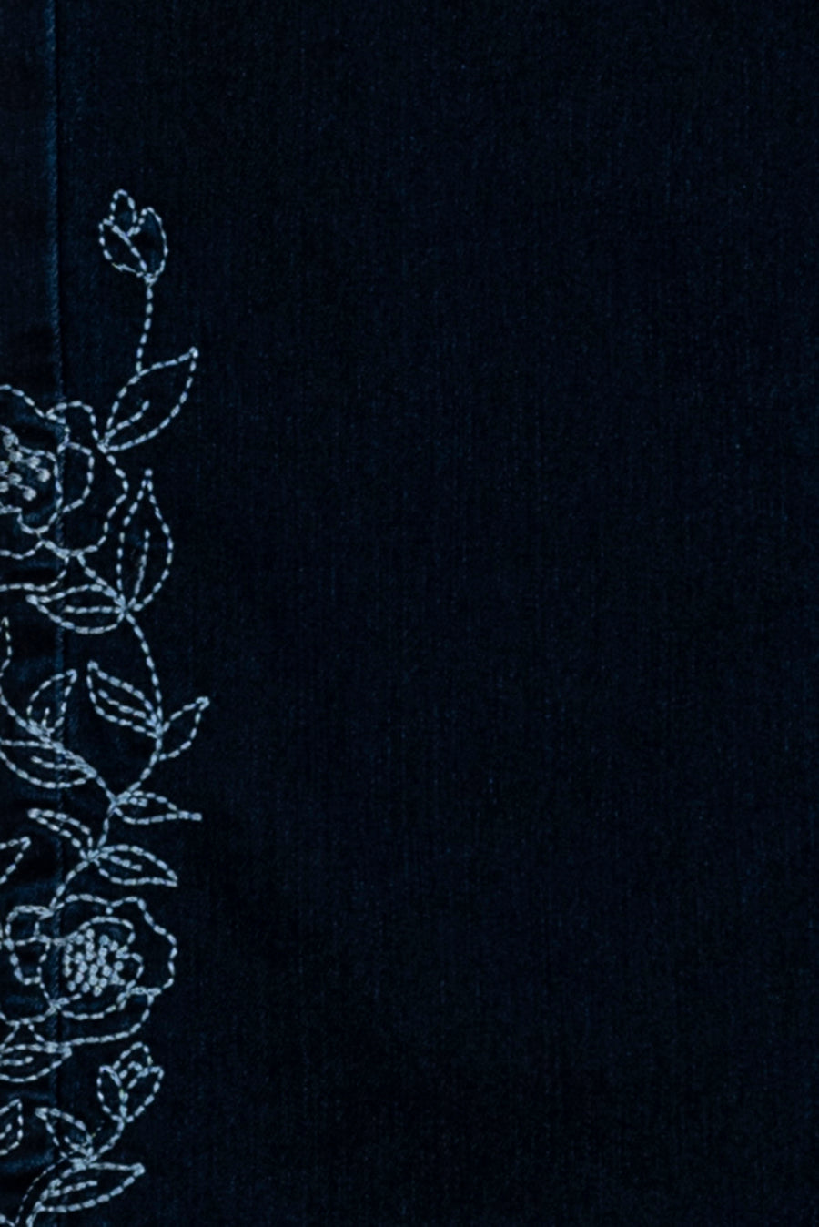 Floral Edge Girl's Denim