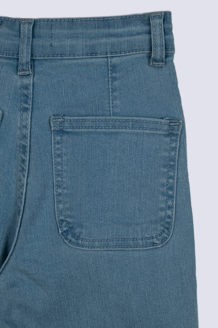 Floral Edge Girl's Denim