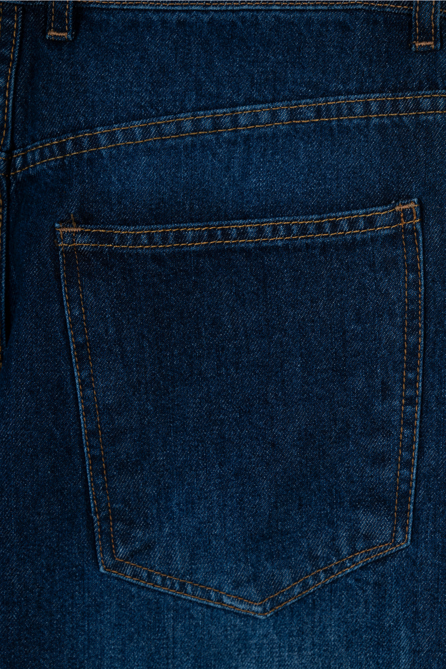 Medium Wash Straight-Leg Denim