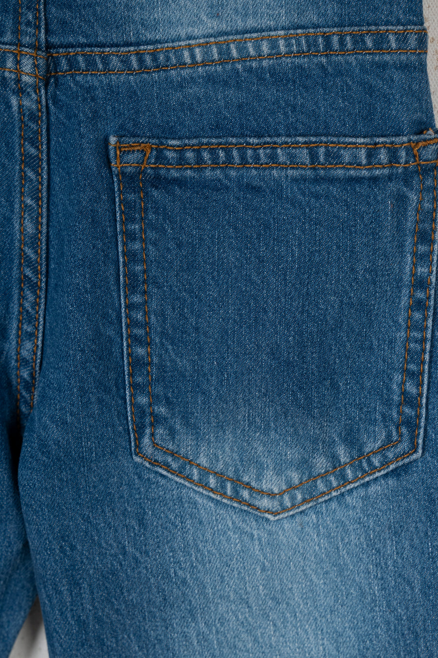 Raw Hem Bootcut Denim