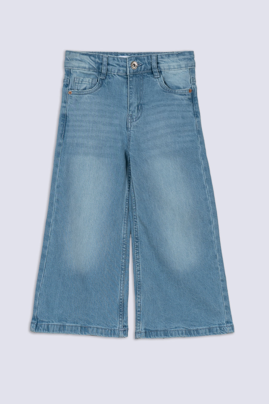 Easy Fit Wide-Leg Jeans