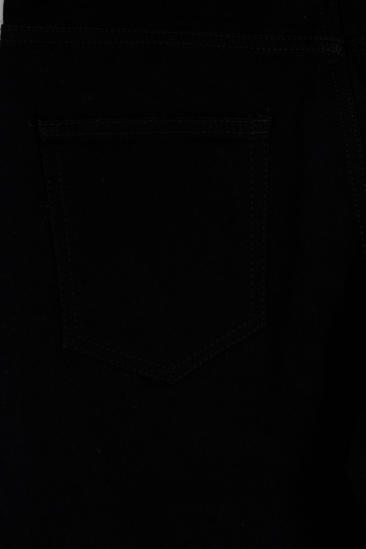 Noir Straight-Leg Denim